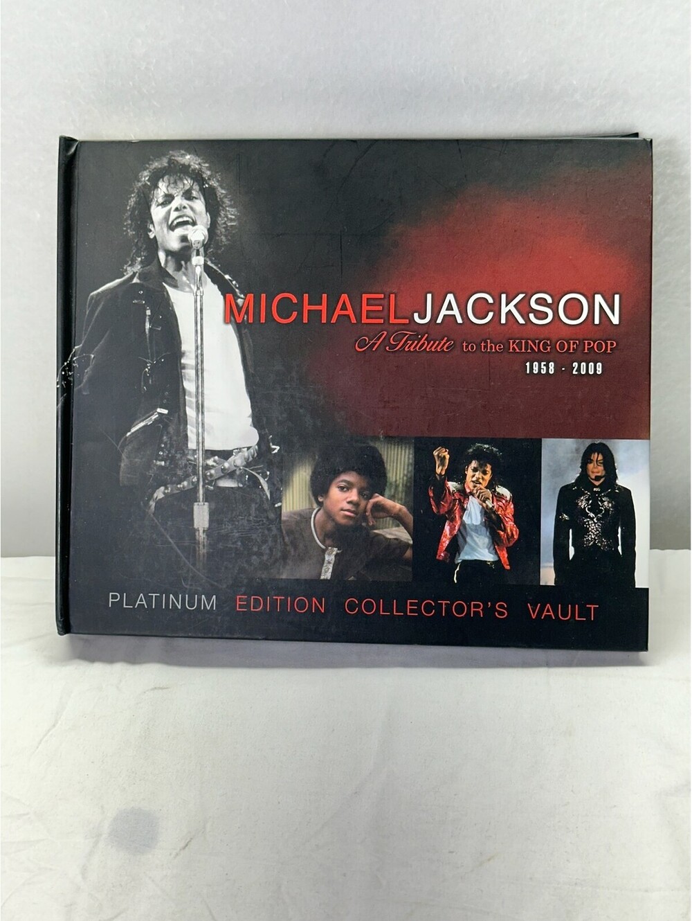 Michael Jackson Platinum Edition Collector's Vault Book S-15 Used Good Condition